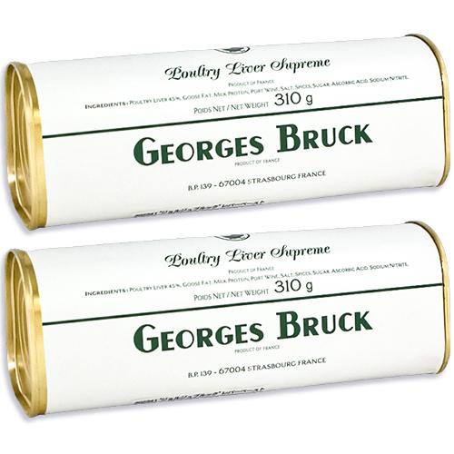 爆安 ジョルジュブルック フォアグラ レバーペースト 310g 2個 セット 協同食品 Wantannas Go Id