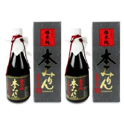 白扇酒造 福来純 長期熟成 本みりん  500ml × 2本｜tsutsu-uraura