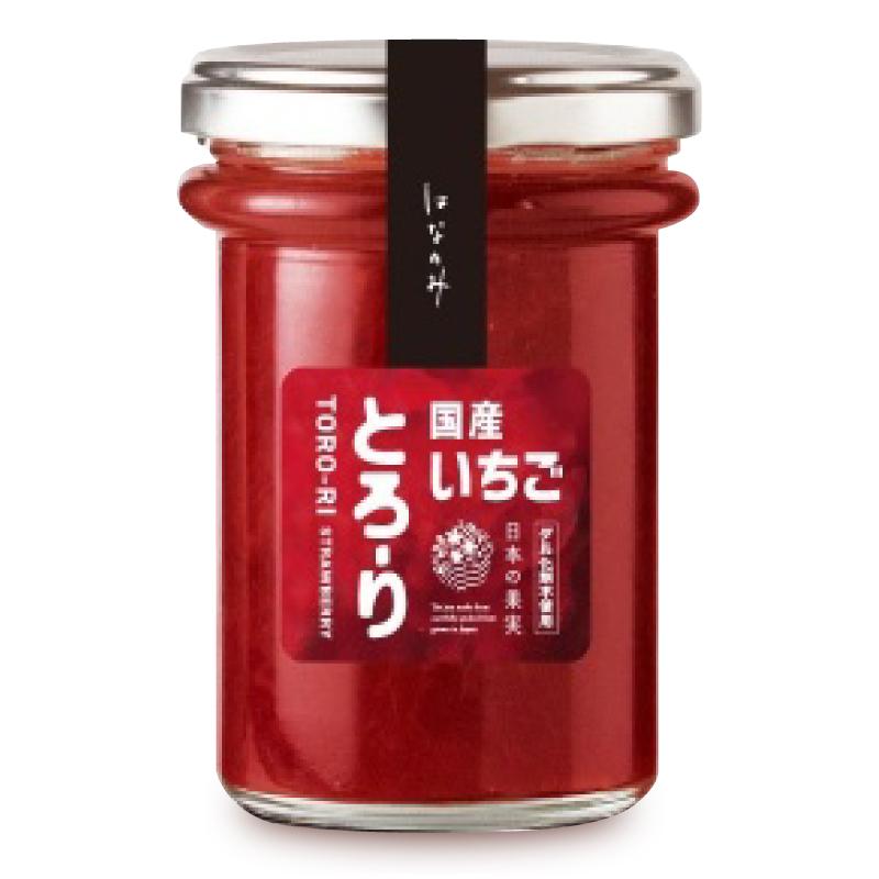はなのみ とろーり 国産いちごジャム 165g : にっぽん津々浦々 - 通販