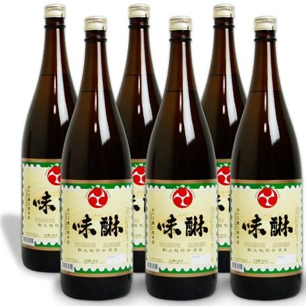 入江豊三郎本店 トモエ印 本味醂 1800ml × 6本 : にっぽん津々浦々