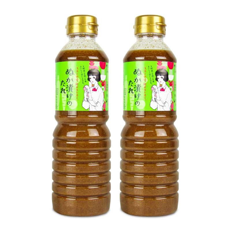 泉万醸造 ぬか漬けのたれ 585g × 2本 : にっぽん津々浦々 - 通販