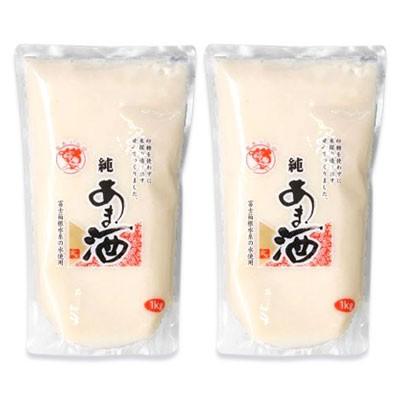 伊豆フェルメンテ 純あま酒 1kg × 2個 濃縮2倍タイプ｜tsutsu-uraura