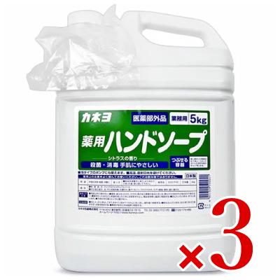 カネヨ石鹸 薬用ハンドソープ 液体 業務用 5kg 3個 詰め替え Siofok50 Konyvtar Siofok