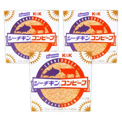 K＆K 国分 シーチキンコンビーフ 80g×3個 爆買 : にっぽん津々浦々