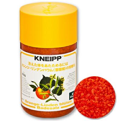 KNEIPP（クナイプ） バスソルト オレンジ・リンデンバウム（菩提樹）の