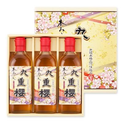 九重味淋 本みりん 九重櫻 500ml ×3本 : にっぽん津々浦々 - 通販