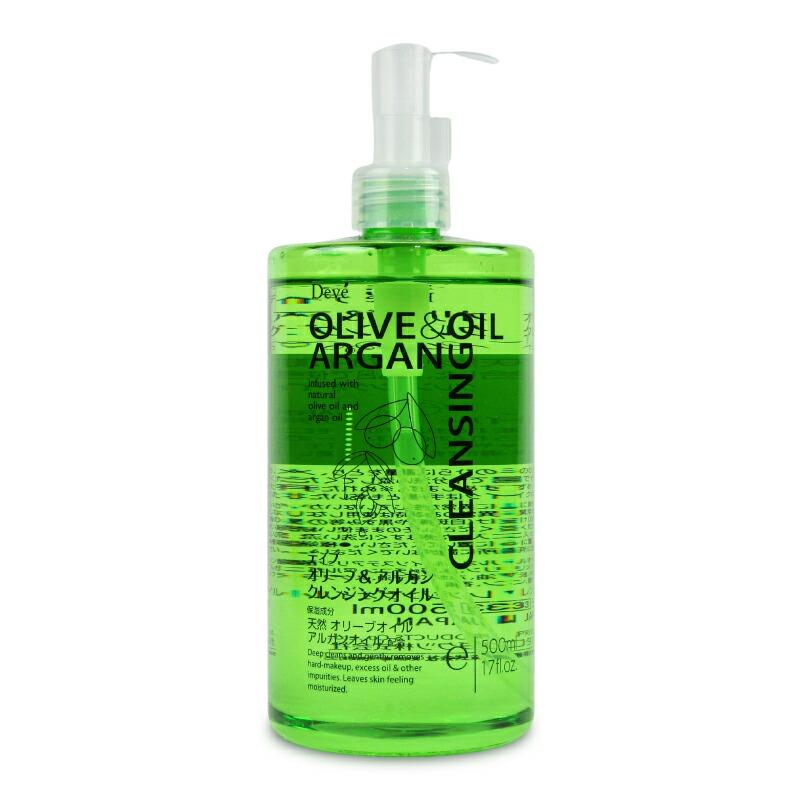 DEVE 熊野油脂 ディブ オリーブ&アルガンクレンジングオイル 500ml