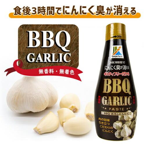 九州ファーム BBQ ガーリックペースト 240g × 2本｜tsutsu-uraura｜02