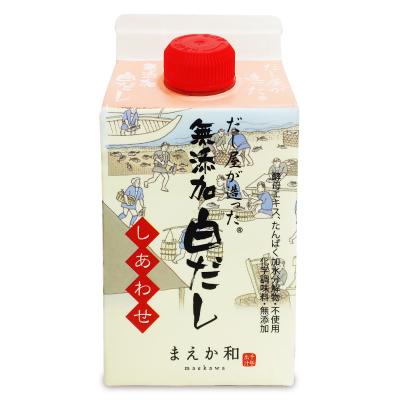 マエカワテイスト だし屋が造った無添加白だし しあわせ 300ml｜tsutsu-uraura