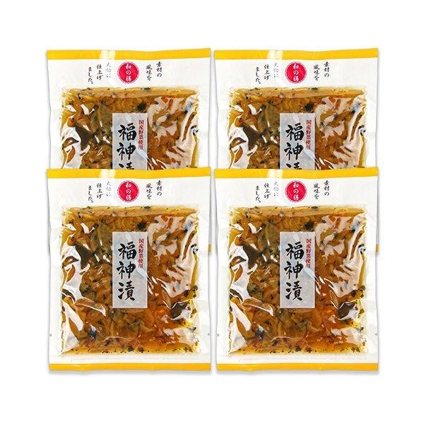 マルアイ食品 和の膳 国産 福神漬 100g × 4袋｜tsutsu-uraura