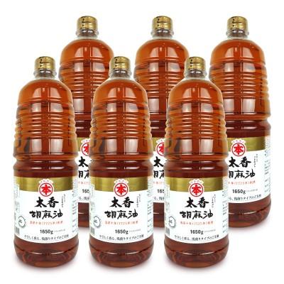 食品 マルホン 太香胡麻油 700g×6本 ごま油 ゴマ油 圧搾