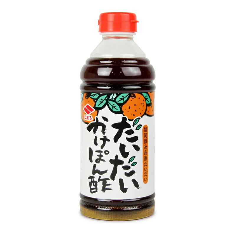 ポン酢 ニビシ醤油 だいだいかけぽん酢 500ml : にっぽん津々浦々 - 通販
