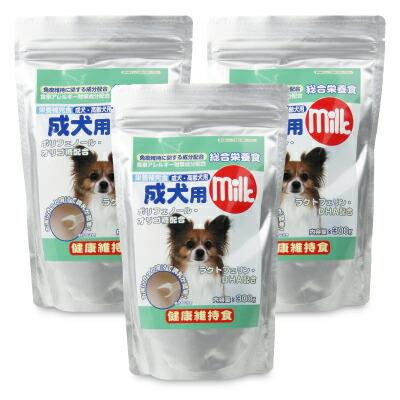 ニチドウ 成犬用ミルク 300g × 3袋 - ドッグフード