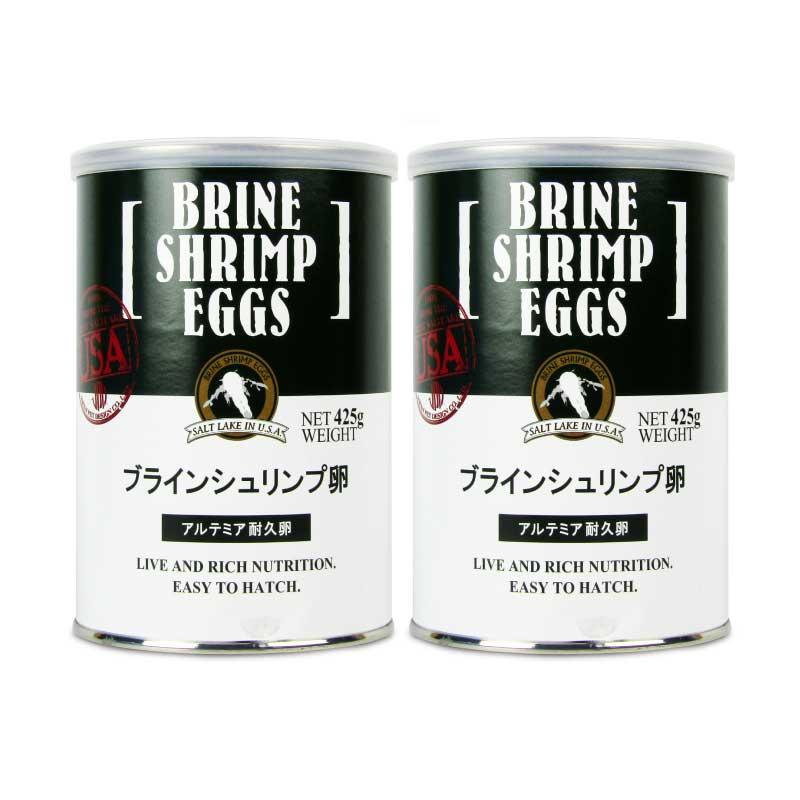 ニチドウ ブラインシュリンプエッグス ソルトレイク産 425グラム (x