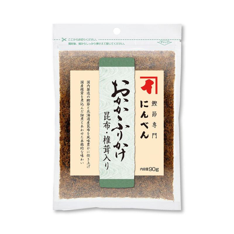 153円 80 Off 緊急開催 7 10 日 限定 0円offクーポンプレゼント にんべん おかかふりかけ昆布 椎茸入り 90g