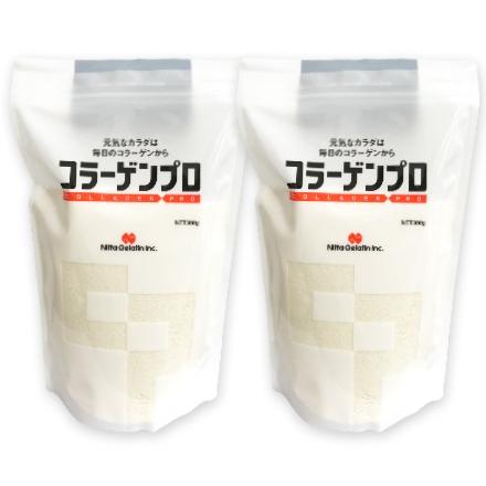 ゼラチン ゼラチンパウダー 新田ゼラチン 顆粒ゼラチン 粉末ゼラチン コラーゲンプロ 300g×2袋 の商品画像
