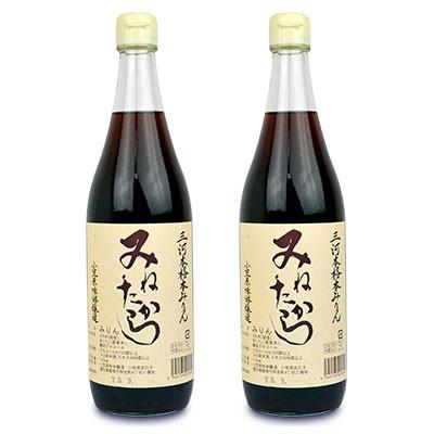 小笠原味淋醸造 三河本格本みりん みねたから 720ml × 2本 三年熟成 糖類無添加（Yahoo!・にっぽん津々浦々）