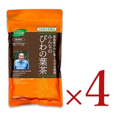 小川生薬 みんなのびわの葉茶 [ 3g × 28包 ] × 4個 ティーバッグ｜tsutsu-uraura