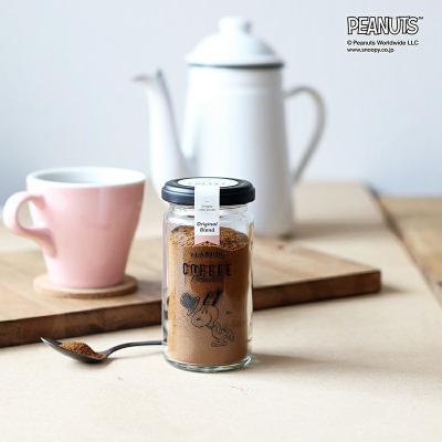 コーヒー インスタントコーヒー パウダーフーズフォレスト PEANUTS coffee スヌーピー コーヒー オリジナルブレンド 瓶 45g × 3個_1