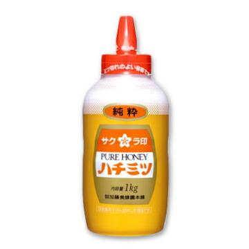 サクラ印 はちみつ 蜂蜜 純粋はちみつ ハチミツ 純粋ハチミツ 1kg