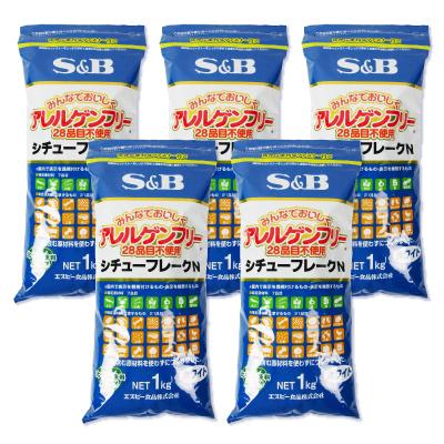 独特の素材 エスビー食品 アレルゲンフリー28 シチューF.N Eホワイト1kg × 5袋