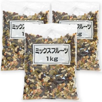 【個数変更】正栄食品 ミックスフルーツ 1kg×３個(３キロ)製菓 製パン 正栄食品 ミックスフルーツ 1kg × 3袋 : にっぽん津々浦々 - 通販
