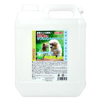 スーパーピュアラ SUPER PURE-LA 徳用 4L ペット用消臭剤 インクスネットワークス SUPRE PURE-LA スーパーピュアラ 徳用 4L