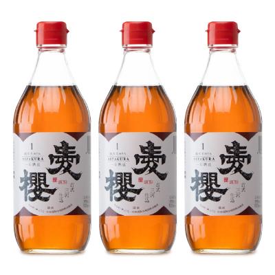 杉浦味淋 古式三河仕込 愛桜 純米本みりん 1年熟成 500ml ×3本