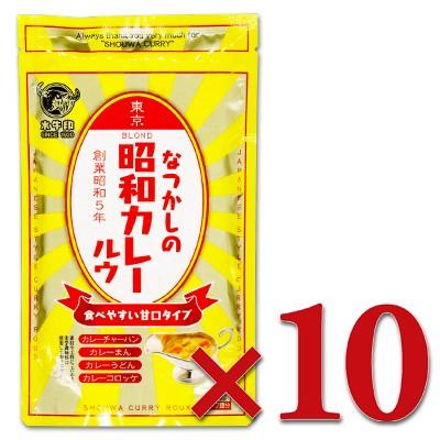 【昭和レトロ】ボンカレールウ　信玄袋　手提げ袋　6袋セット カレールー 水牛印 なつかしの昭和カレールウ 甘口 120g × 10袋 水牛