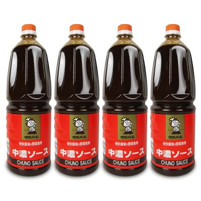 高橋ソース 特別栽培の野菜使用 中濃ソース 1.8L &times; 4本