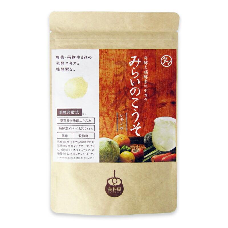 九南サービス みらいのこうそ レモン味 100g : にっぽん津々浦々 