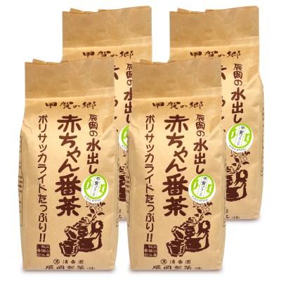 辰岡製茶 水出し赤ちゃん番茶 400g × 4袋｜tsutsu-uraura