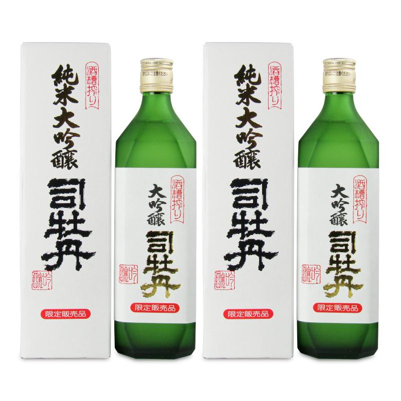 司牡丹酒造 酒槽搾り純米大吟醸 720ml × 2本 : にっぽん津々浦々 