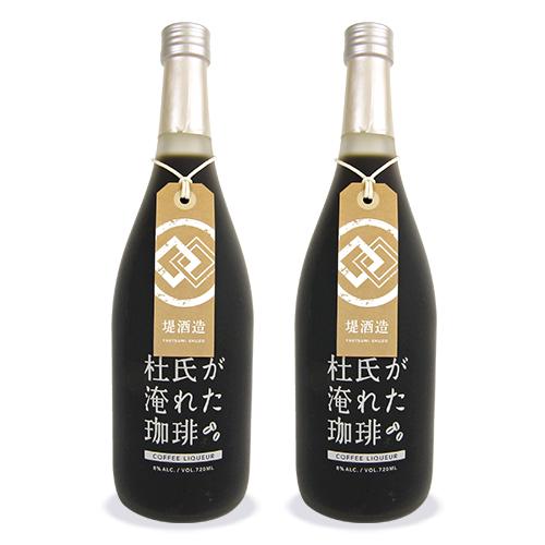 堤酒造 杜氏が淹れた珈琲 720ml × 2本 コーヒーリキュール : にっぽん