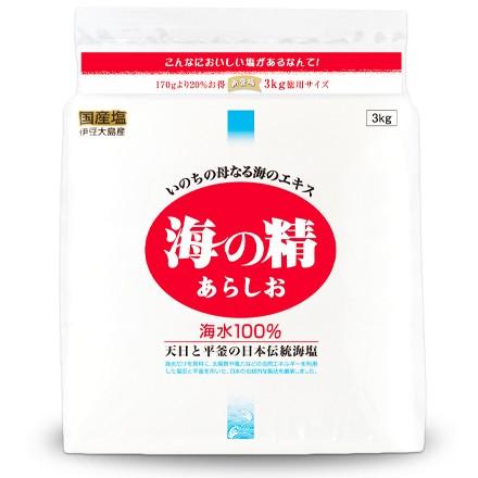 海の精 あらしお 塩 赤ラベル 3kg 爆買 : にっぽん津々浦々 - 通販 