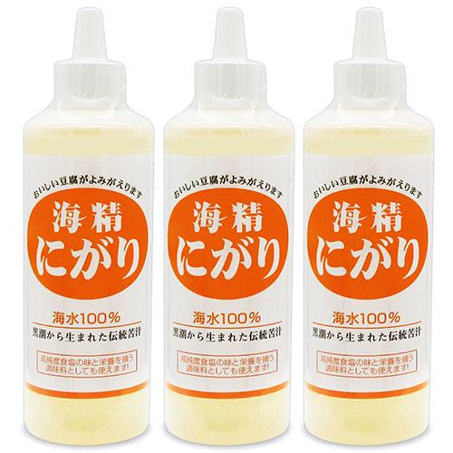 海の精 海精にがり 200ml × 3本 ボトルタイプ : にっぽん津々浦々