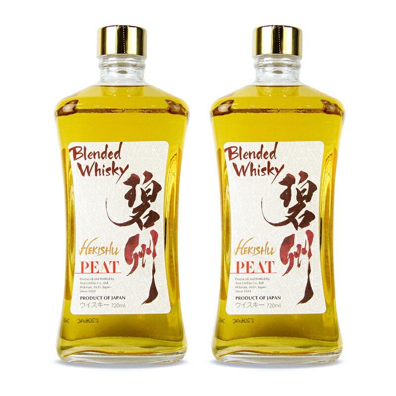 相生ユニビオ ブレンデッドウィスキー 碧州ピート 720ml×2本 43