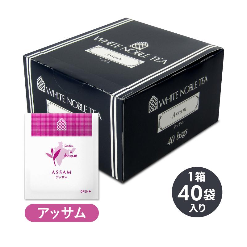 三井農林 ホワイトノーブル アッサム ティーバッグ 紅茶 40袋入
