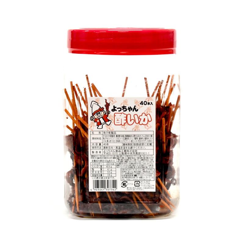 よっちゃん よっちゃん食品工業 よっちゃん酢いか 40本 : にっぽん
