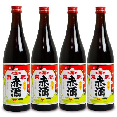 瑞鷹 本伝 東肥赤酒（飲用）720ml × 4本 | 