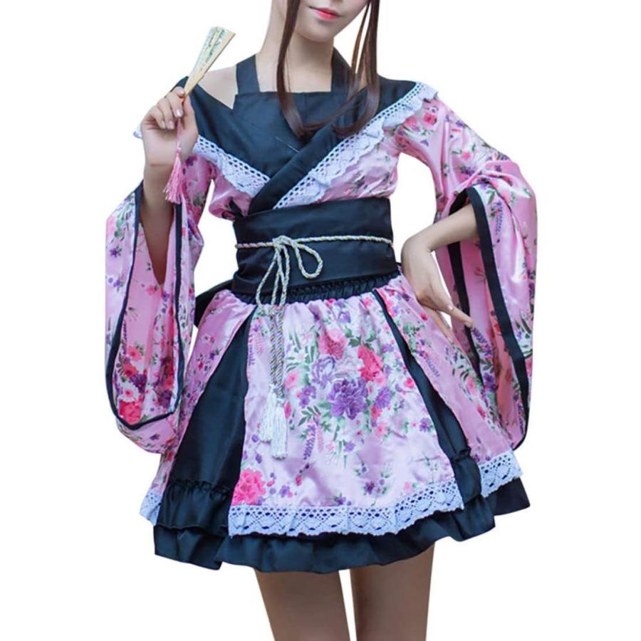 人気が高い 和柄 着物風ミニドレス 上下セット 花魁 コスプレ よさこい衣装 キャバドレス レディース コスチューム アイドル系 ダンス衣装 ロリータ 洋服 粉 絶対一番安い Www Sei Ba Gov Br