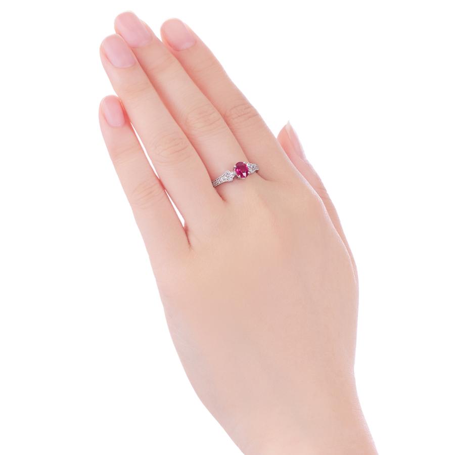 【値下げ⭕️】 プラチナルビーリング 【WSO3784206020】(137500円)