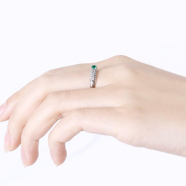 ジュエリーツツミ プラチナエメラルドリング : ジュエリーツツミ ジュエリーツツミ プラチナエメラルドリング : ジュエリーツツミ