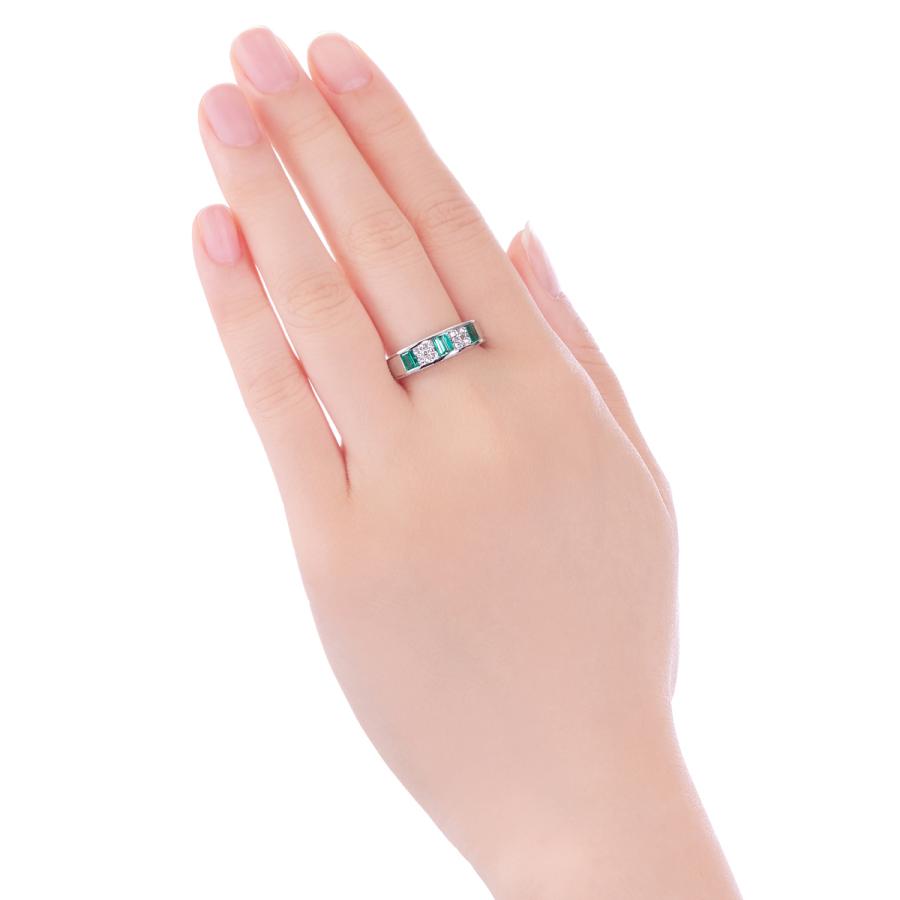 【中古品/USED】 プラチナエメラルドリング 【PET3864008584】(140400円)