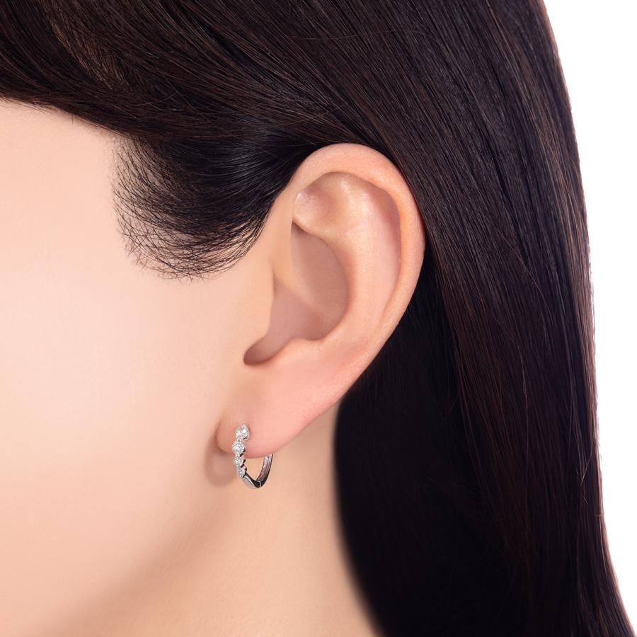 ジュエリーツツミ プラチナダイヤモンドピアス : ジュエリーツツミ