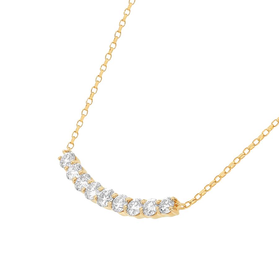 K18 イエローゴールド ダイヤモンドネックレス K18イエローゴールド ダイヤモンド ペンダント | 高品質 金・プラチナ