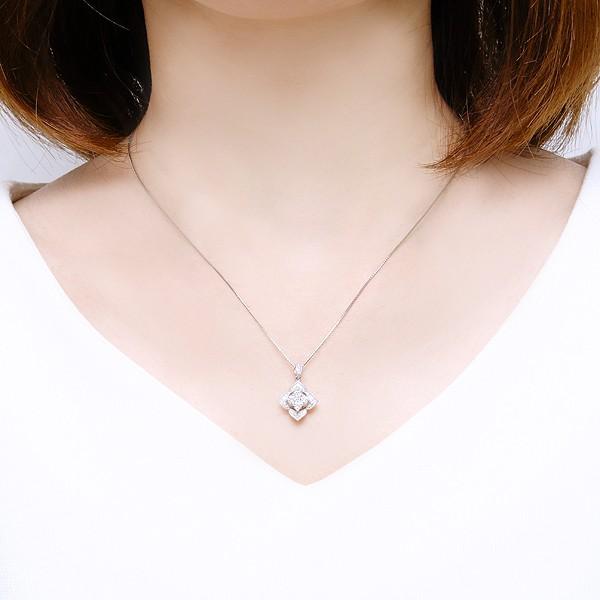 【売り切りお値下げ】 プラチナダイヤモンドネックレス 【2377833300】(86400円)