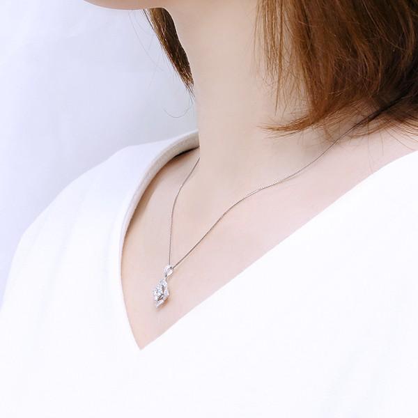 【売り切りお値下げ】 プラチナダイヤモンドネックレス 【2377833300】(86400円)