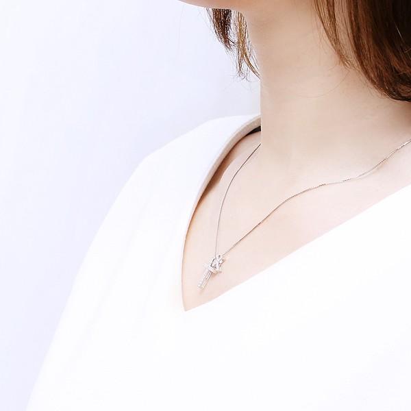 ジュエリーツツミ ダイヤモンドプチネックレス プラチナダイヤモンドネックレス(RPN808-002)|TSUTSUMI（ジュエリー