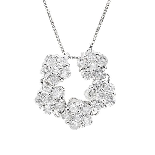 【希少】 プラチナダイヤモンドネックレス 【SKC2421865476】(88000円)